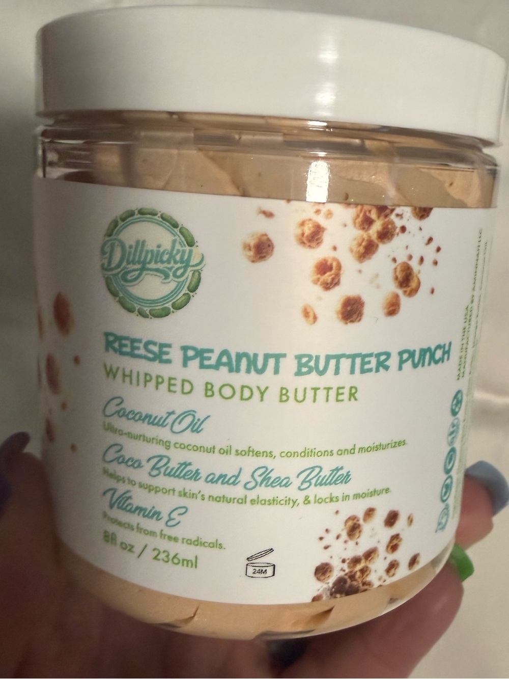 Aminnah “Reese Peanut Butter Punch”Whipped Body Butter! New